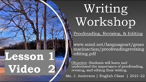 Understanding the Writing Process 2