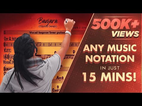 I learnt How To Read & Write Any Music Notation in just 15 Minutes | Ep 1 | ☎️ +91 98719 45522