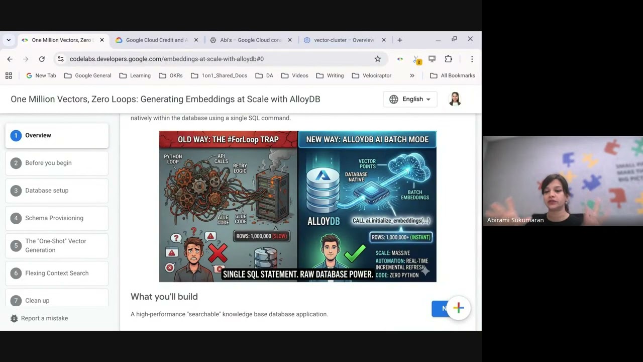 Build Zero Trust (Highly Secure) 100% Postgres Compatible AI apps with AlloyDB