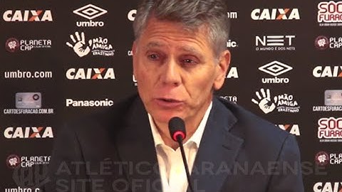 Entrevista pós-jogo: Atlético Paranaense 1x0 América Mineiro - Autuori