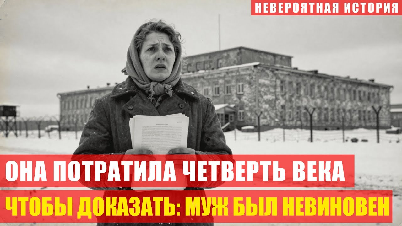 ОНА ПОТРАТИЛА ЧЕТВЕРТЬ ВЕКА, ЧТОБЫ ДОКАЗАТЬ: МУЖА УБИЛИ ПО ДОНОСУ