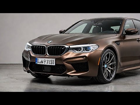 MINIATURE BMW M5 G90 in BROWN Colour