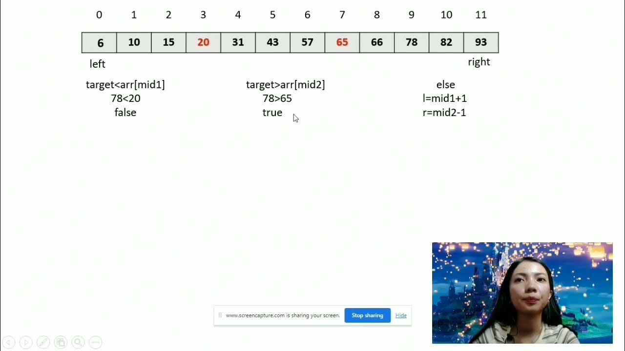 Ternary Search Algorithm - YouTube