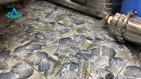 Sục rửa ngược màng UF 3000l của Hệ thống lọc nước trung tâm VW10ai Softener VinaWater