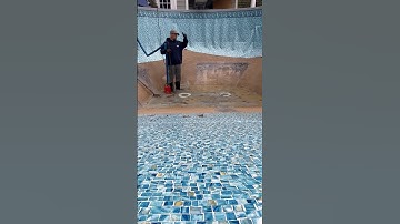 HOW DO WE CONTROL GROUND WATER #swimmingpool #pool #groundwater #shorts