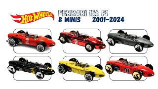 HOT WHEELS  FERRARI 156 F1 (8 MINIS)