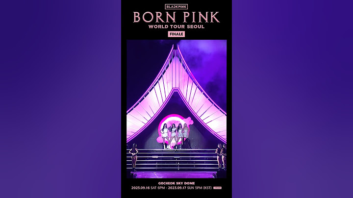 BLACKPINK WORLD TOUR [BORN PINK] SEOUL FINALE HIGHLIGHT CLIP