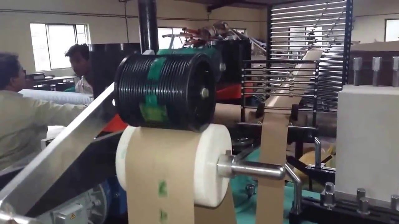 PAPER TUBE WINDER MACHINE YouTube