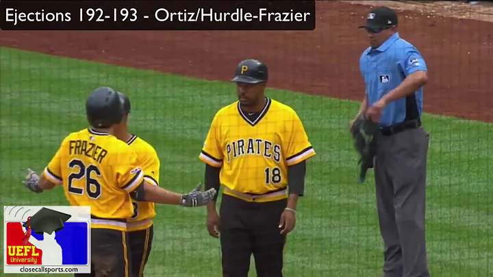 Ejections 192-193 - Roberto Ortiz Ejects Pirates H...