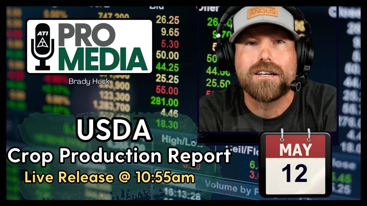 Ati promedia 2025 usda crop production report release live youtube