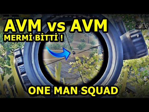 AVM MERMİSİ  BİTTİ ! BU TAKTİĞİ ÇOK SEVECEKSİNİZ  ! ONE MAN SQUAD PUBG MOBİLE