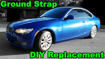 BMW N54 E92 Ground Strap - Slow Start Fix - DIY Replacement
