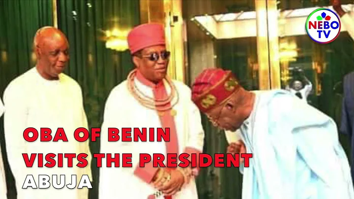 Nigerian President, Tinubu Gave the Oba of Benin Royal Reception at the Presidential Villa