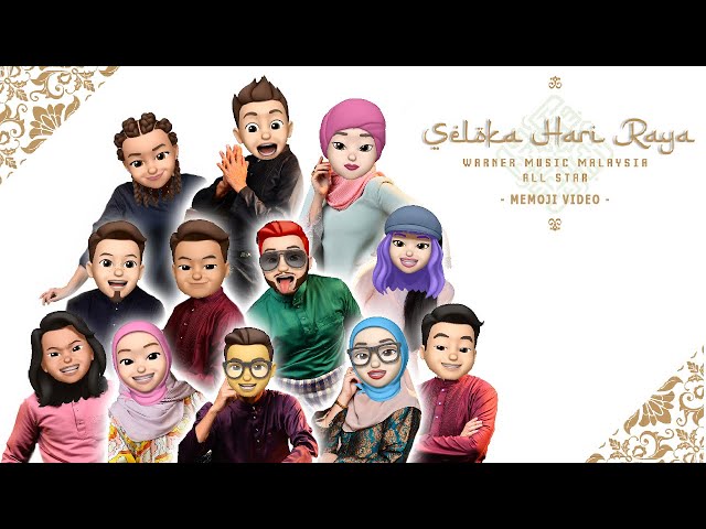 Warner Music Malaysia All Star - Seloka Hari Raya (Memoji Video) class=