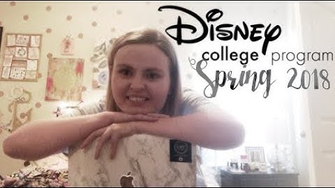 ACCEPTED INTO DISNEY COLLEGE PROGRAM (SPRING 2018) // The Molly Project