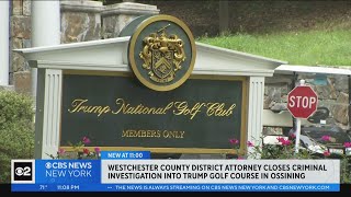 Westchester County DA closes investigation into Trump Golf Course