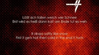 Rammstein - Amour (Lyrics German-English)
