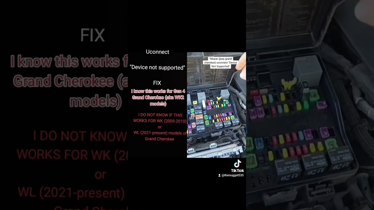 Uconnect Device Not Supported: Quick Fixes and Solutions