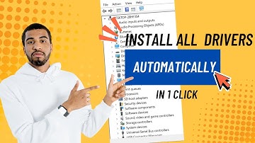 🚀How to Download and Install All Drivers Automatically in Windows 10/11🚀