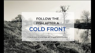 Follow the Fish After a Cold Front