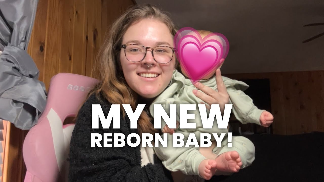 Reborn baby girl box opening!! She is HUGE!🥹