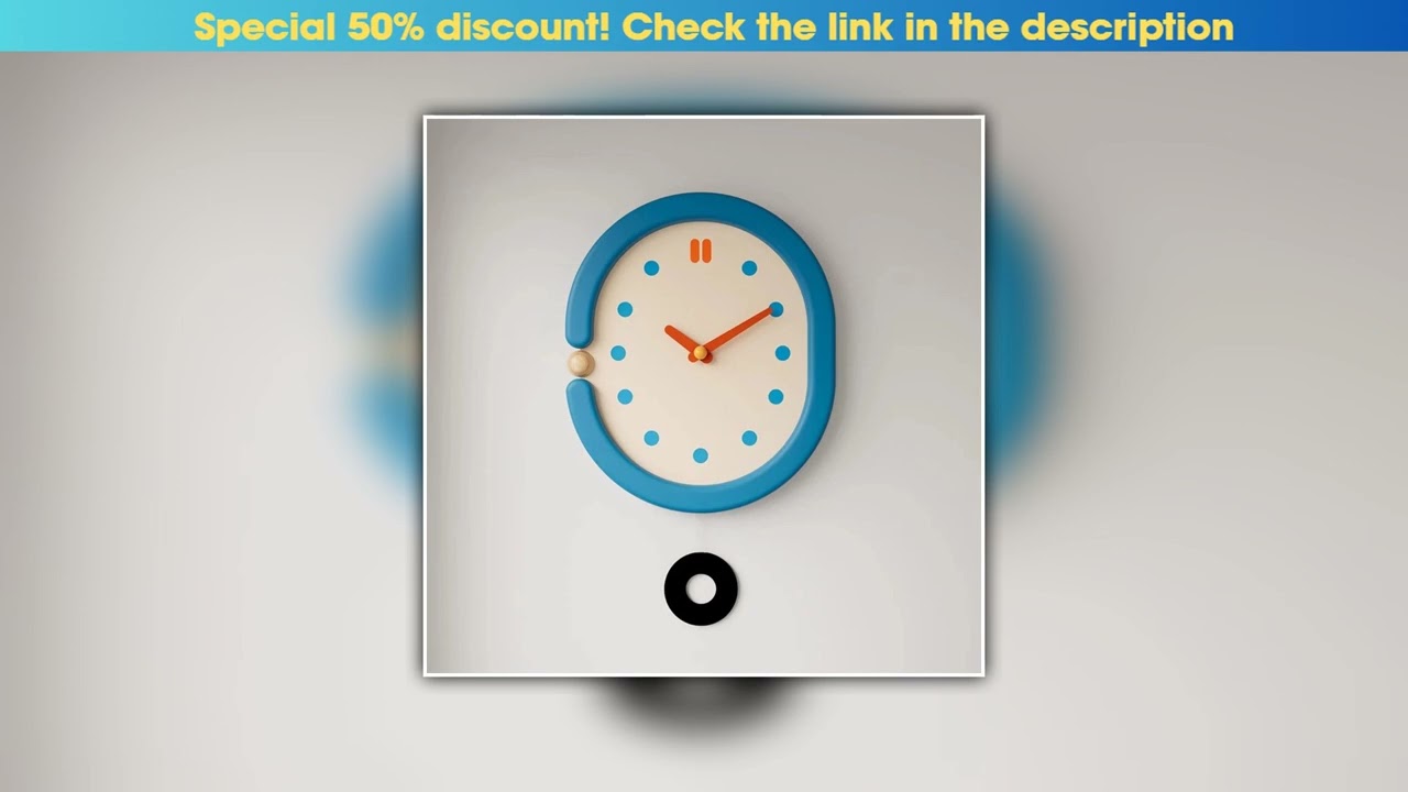Deal Unique Fancy Wall Clock Minimalist Aesthetic Nordic Designer Clock Modern Bedroom Reloj De Par