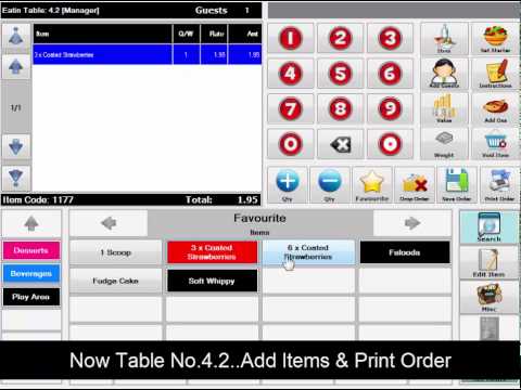 Taking Multiple Order On Same Table