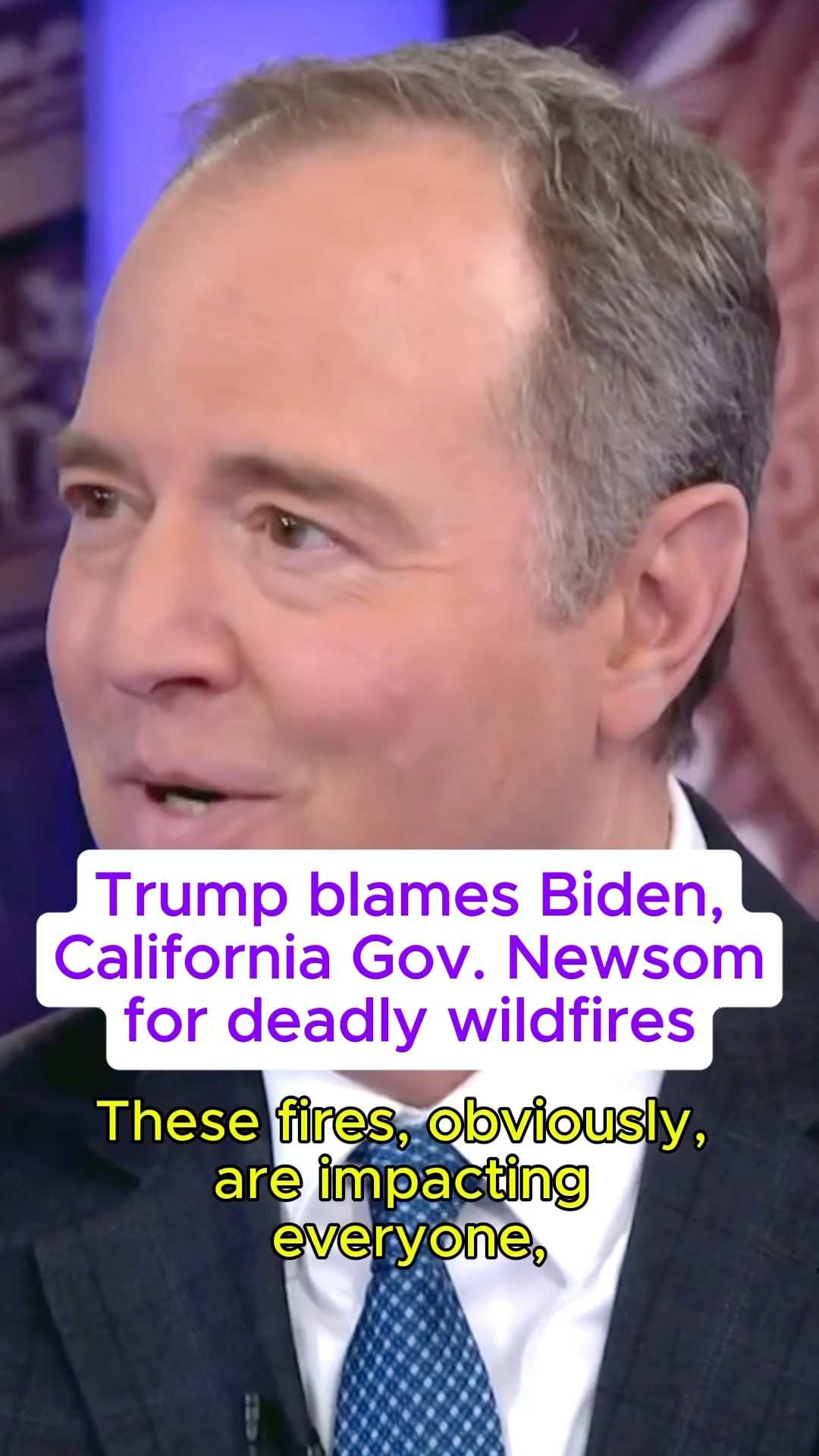 Trump blames Biden, California Gov. Newsom for wildfires