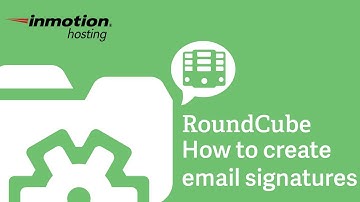 How to create an email signature in RoundCube