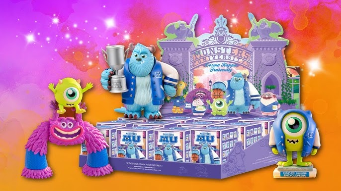 Monsters, Inc. Mike & Sulley to the Rescue Wishables Mystery Plush