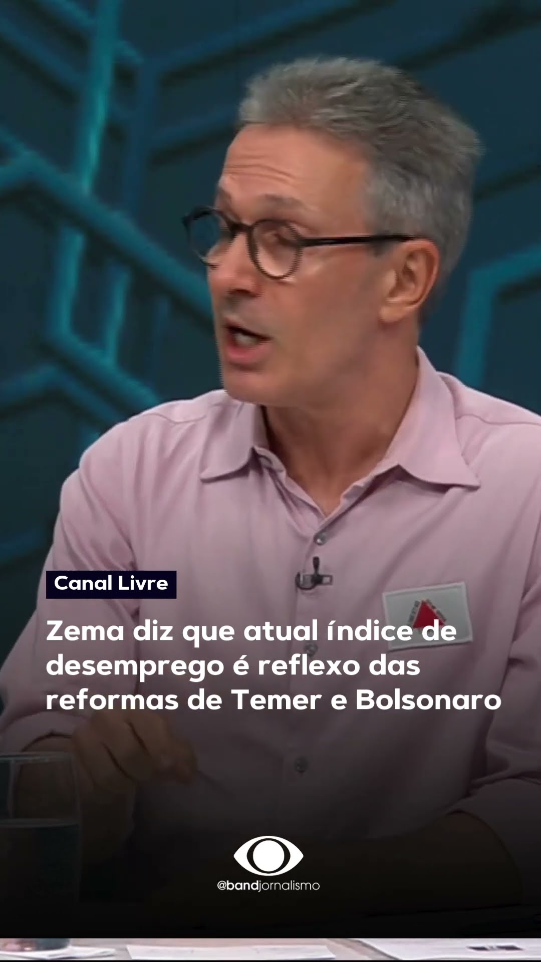 Zema diz que atual índice de desemprego é reflexo das reformas de Temer e Bolsonaro #shorts