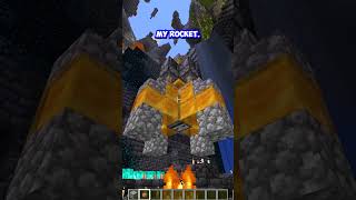 How to make a Working Rocket #minecraft @ItsKingBlake
