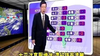 2015/09/01 太平洋高壓增強 滯留鋒面遠離-民視新聞