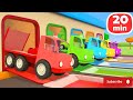 Learn colours with friends||car cartoon for kids || truck vedios