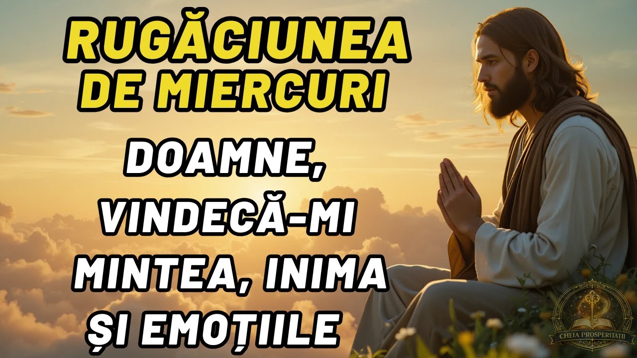 Rugăciunea de Miercuri 🙏 Doamne, Vindecă mi Mintea, Inima și Emoțiile
