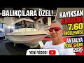 KAYIKSAN 7.60 ALBACOR Bu Tekne Balıkçılara Özel Hazırlandı.! 2026 Antalya Boat Show #balıkavı