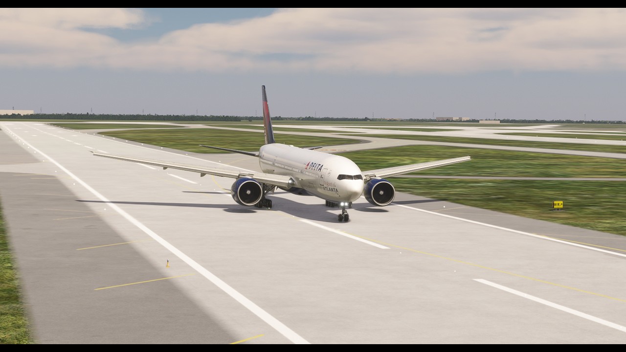 Best View Moment Delta Airlines Very Dangerous Landing At Goal Coas Airport