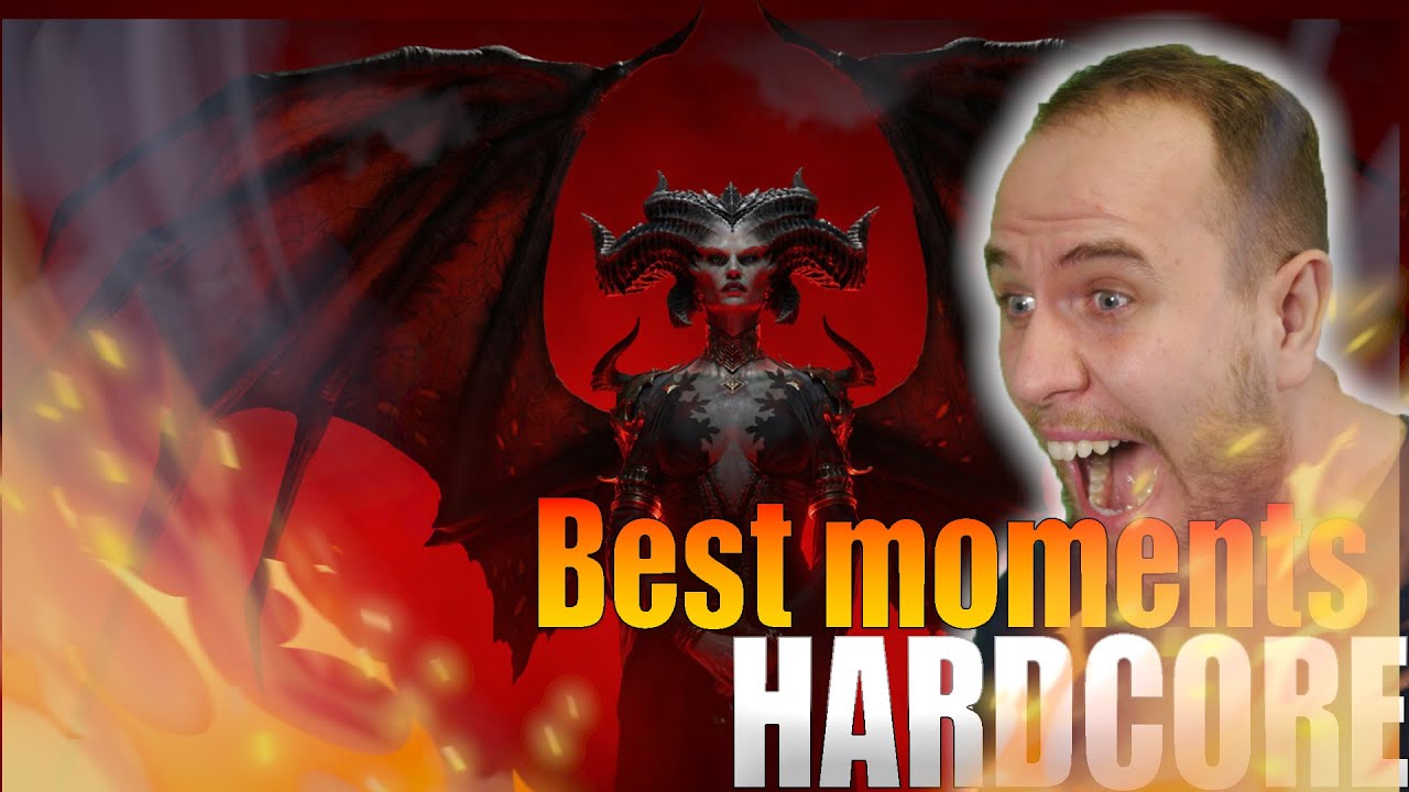 Best funny moments from Diablo 4 with Sorceress on HARDCORE