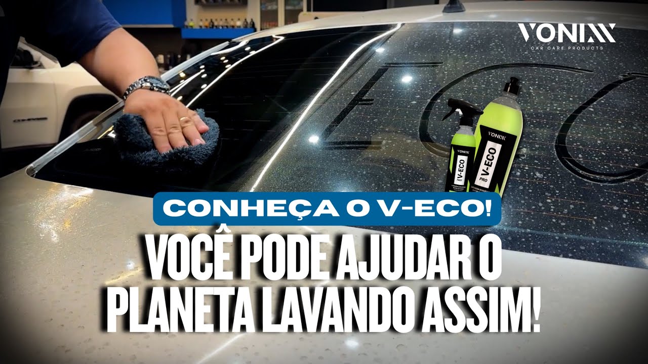 Prático e econômico | Aprenda a lavar o carro sem usar água!