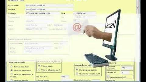 ERP Jotec - Enviar por e-mail arquivo XML da NFe a clientes