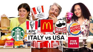US vs Italy Food Wars S1 Marathon | Food Wars | Insider Food