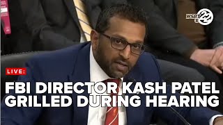 FBI Director Kash Patel testifies