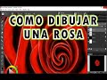 Como Dibujar Una Rosa 🌷 🌹Rose Drawing 🌷 🌹