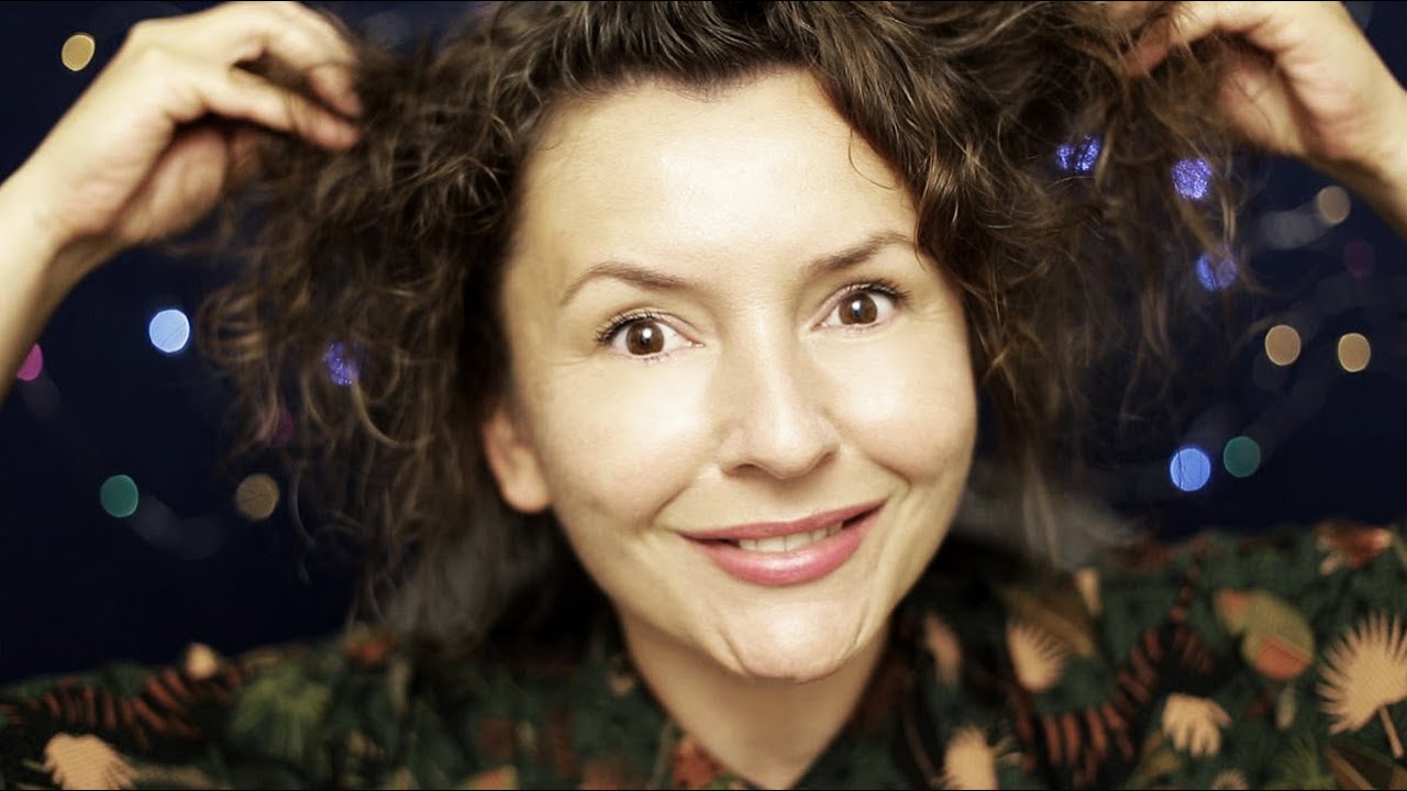 ASMR po polsku. Robię Ci makijaż i wydobywam skręt z moich włosów (makeup, hair, polish whisper)