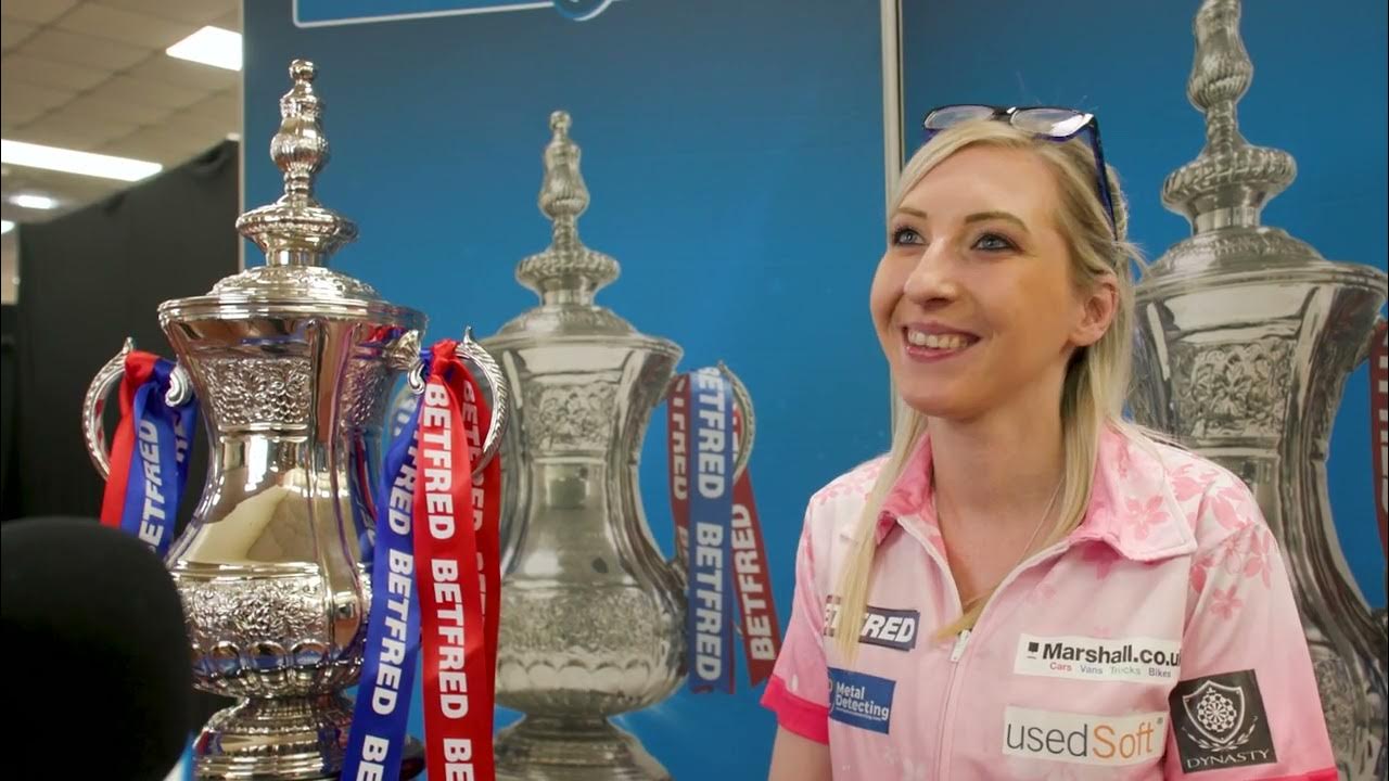 Betfred World Matchplay Darts Fallon Sherrock beats Aileen de Graaf