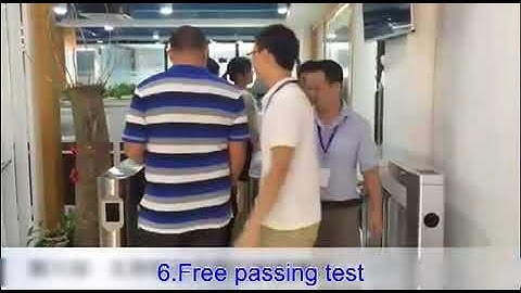 WQH Tripod Turnstile test video--Fully automatic