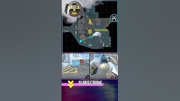 Nuke Smoke Blue Box #cs2 #csgo  #counterstrike #Shorts