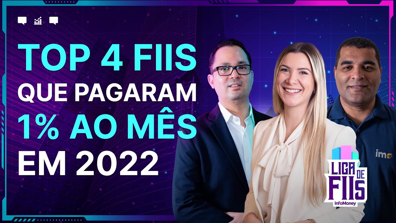 1% ao mês! 4 FIIs com dividendos altos no 1° tri de 2022