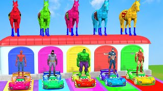 Long Slide Game With Elephant Gorilla Buffalo Hippopotamus Tiger 3d Animal Game Funny 3d Animals screenshot 4