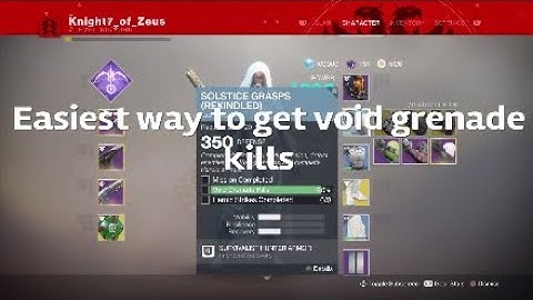 Easy void grenade kills - Destiny 2